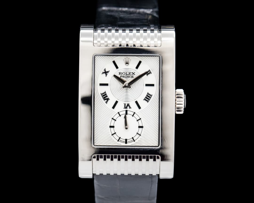 Rolex Cellini Prince 18K White Gold / WG Deployant Buckle