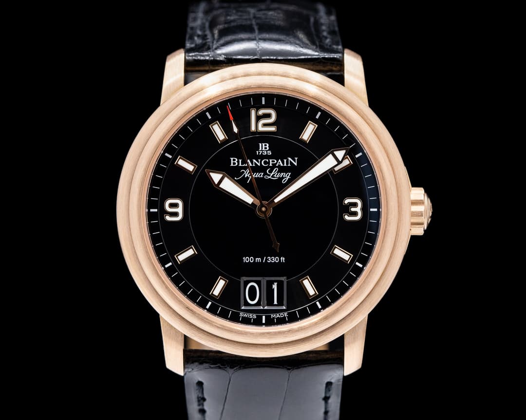 Blancpain Aqualung Big Date 18K RG Deployant