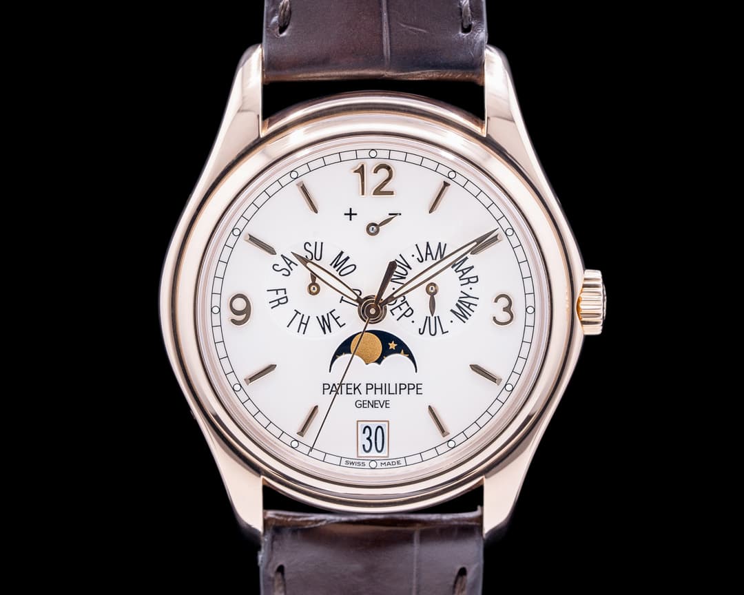Patek Philippe Annual Calendar 5146R 18K Rose Gold Porcelain Dial 39MM
