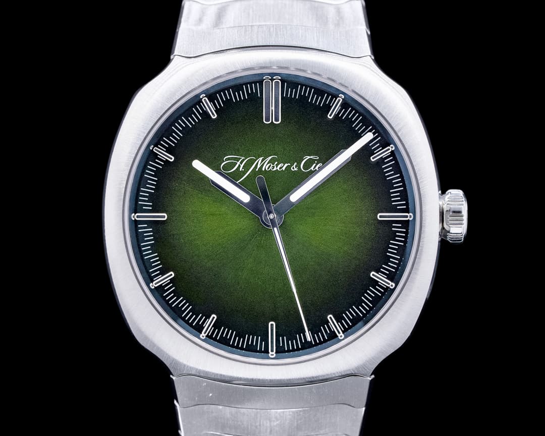 H. Moser & Cie. Moser Streamliner Centre Seconds Green Dial UNWORN