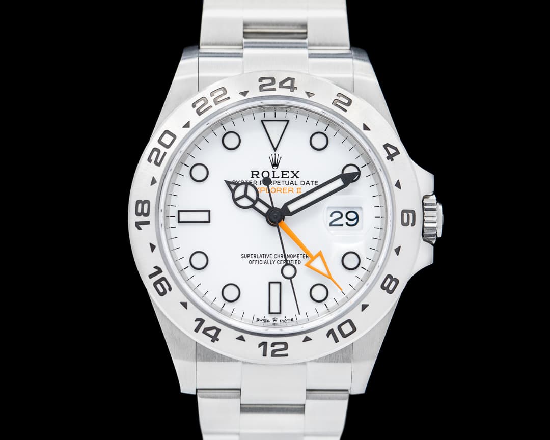 Rolex Explorer II 226570 White Dial SS 2022