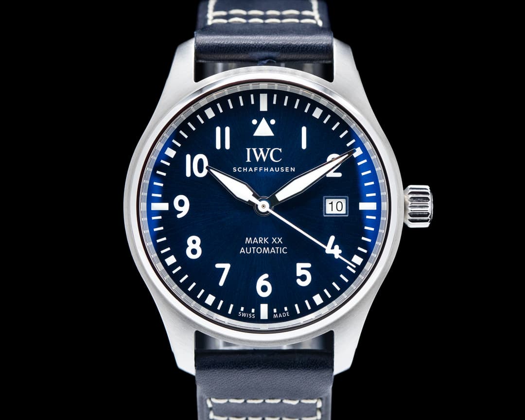 IWC Mark XX Blue Dial