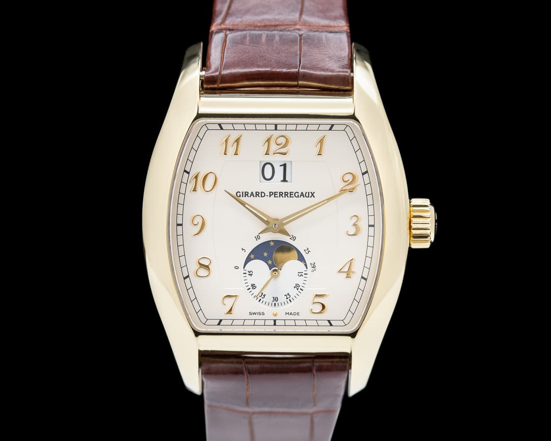 Girard Perregaux Richeville Yellow Gold Moon Big Date