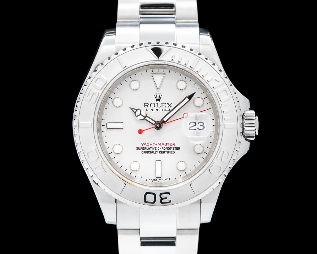 Rolex Yacht Master 16622 Platinum Bezel 