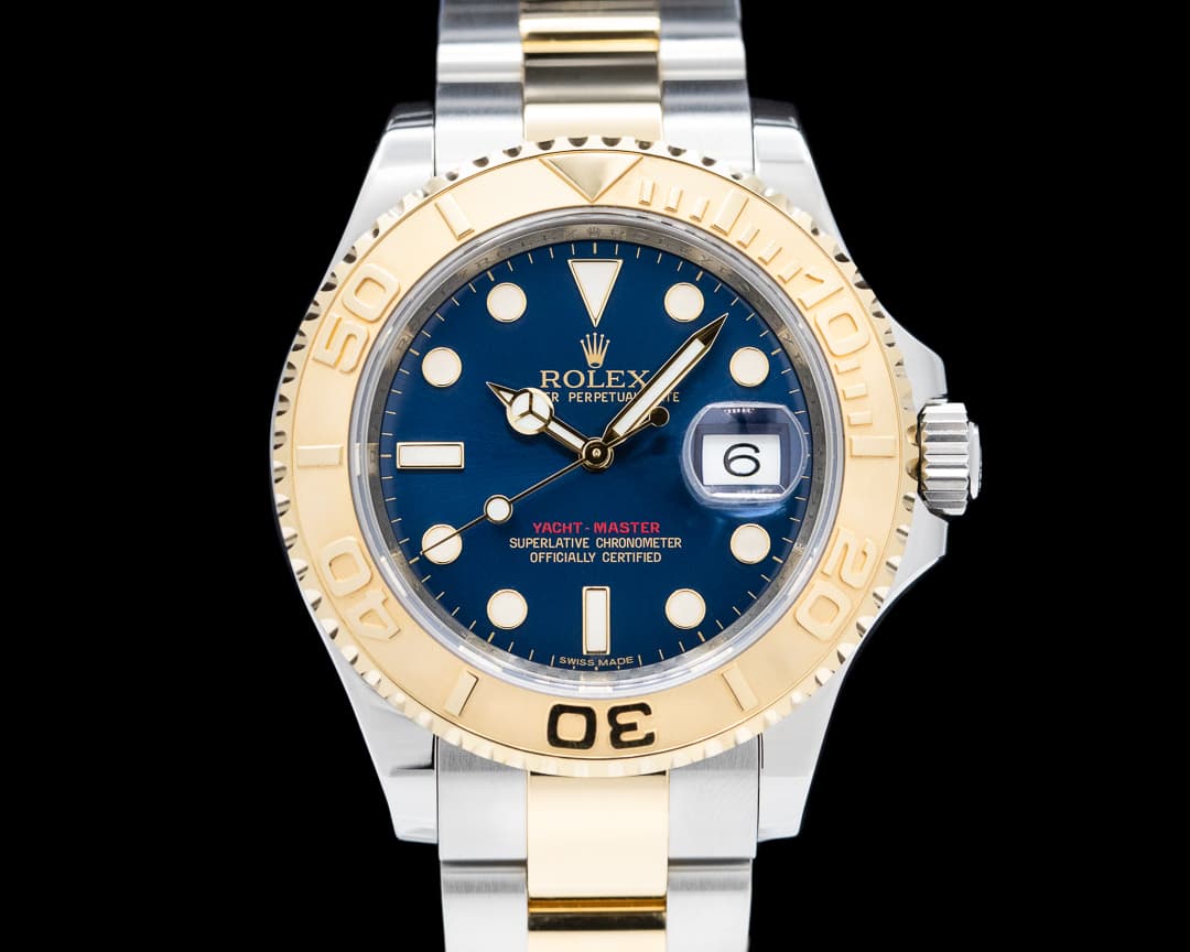 Rolex Yacht-Master 18k/SS Blue Dial