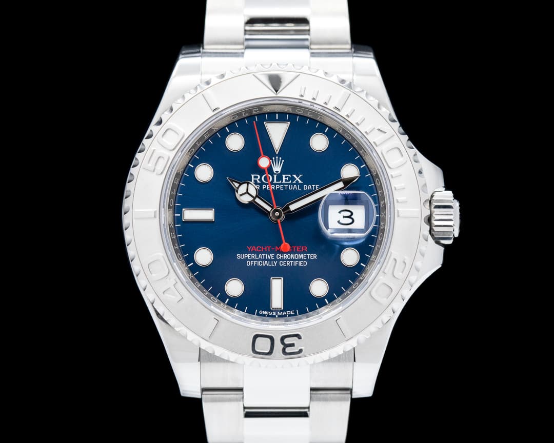 Rolex Yacht Master 116622 SS Blue Dial / Platinum Bezel 2019