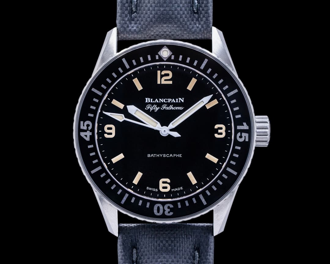 Blancpain Fifty Fathoms 38mm Bathyscaphe for HODINKEE