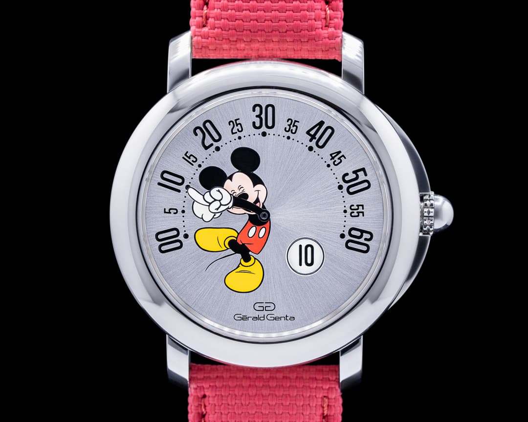 Gerald Genta Arena Bi-Retrograde Mickey Mouse LE of 150 2022