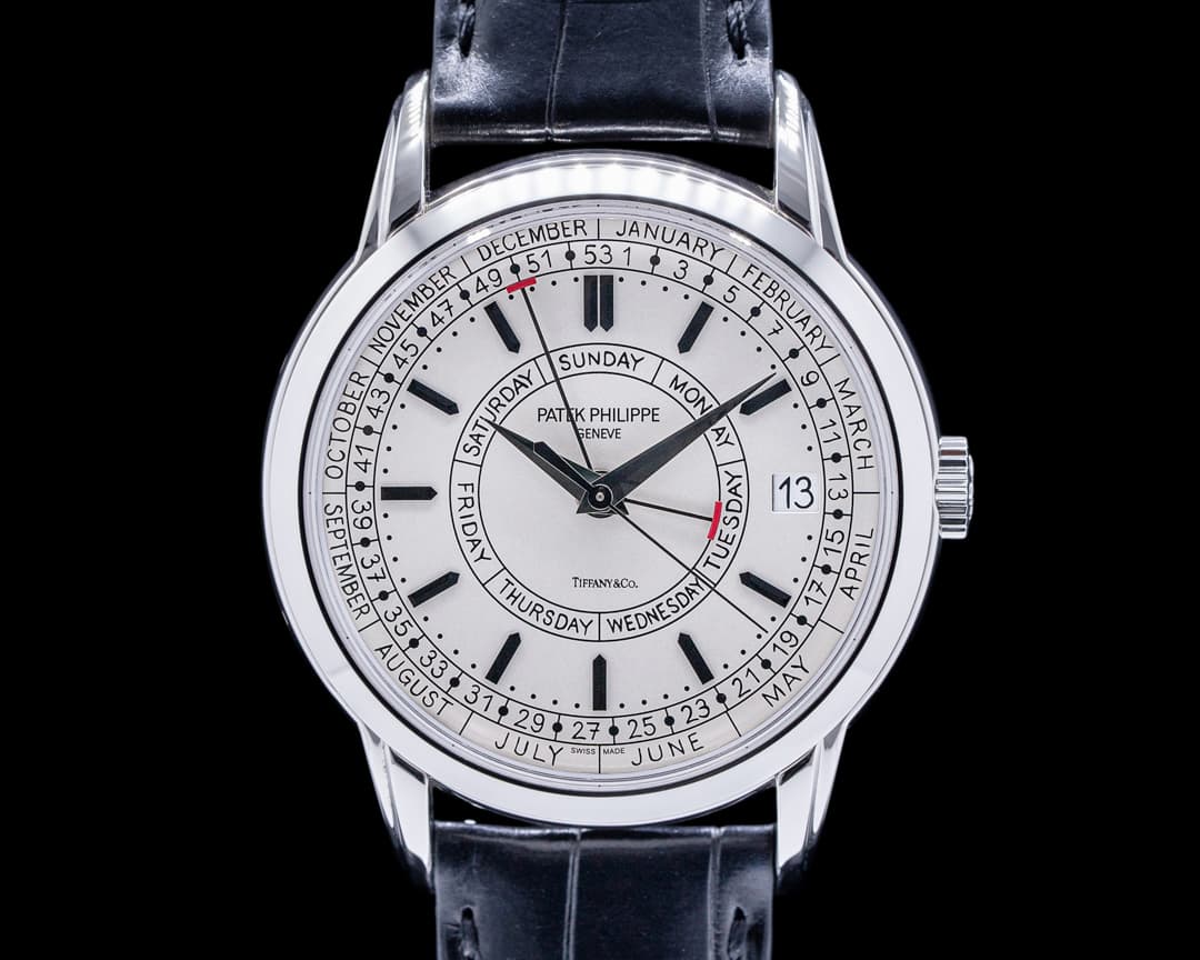 Patek Philippe Calatrava 5212A "TIFFANY & CO" Weekly Calendar Stainless Steel RARE