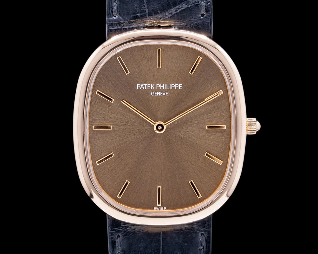 Patek Philippe Golden Ellipse 18K Rose Gold Automatic 