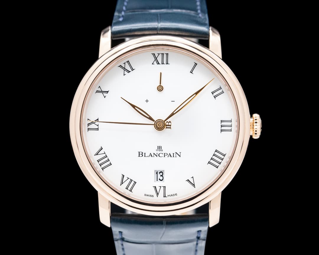 Blancpain Villeret 8 Days Manual Wind 18k Rose Gold