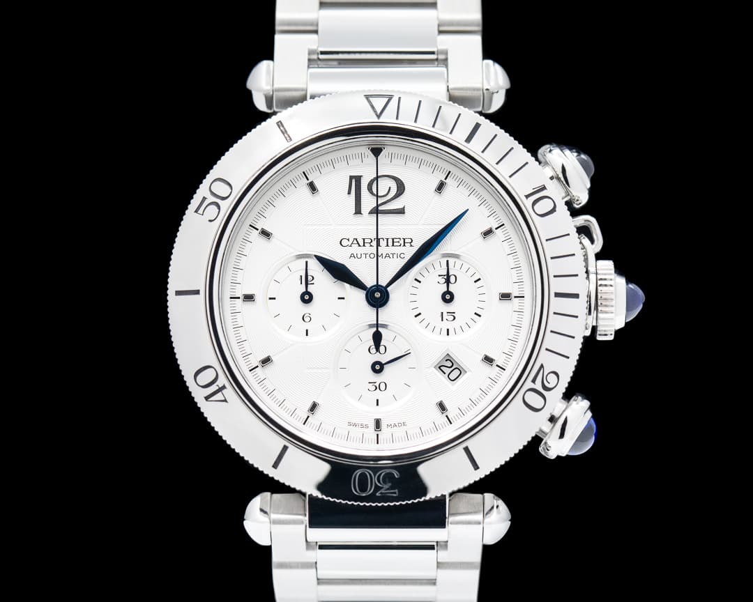 Cartier Pasha de Cartier Chronograph SS 41mm WSPA0018