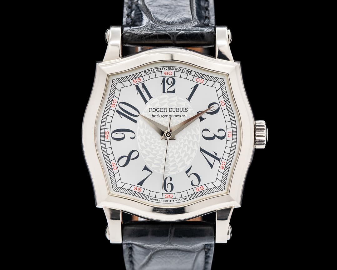 Roger Dubuis Sympathie S37 18K White Gold RARE 