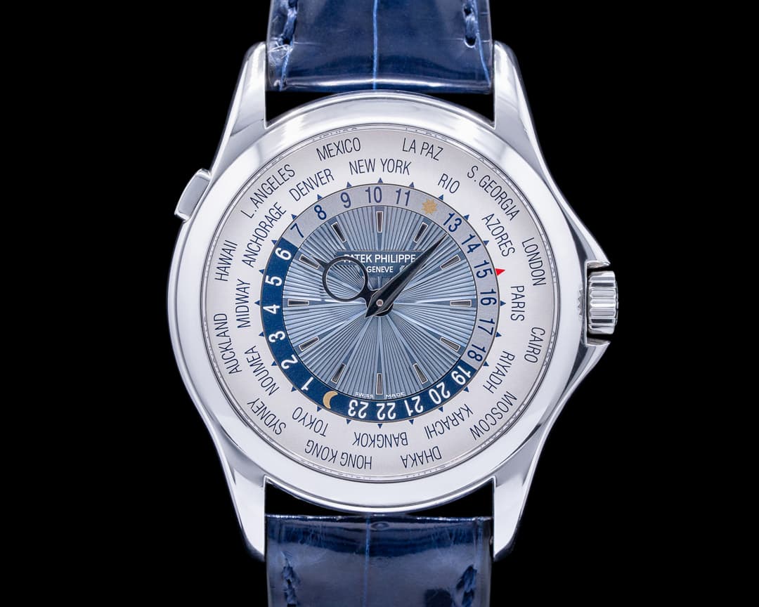 Patek Philippe 5130P World Time Platinum 