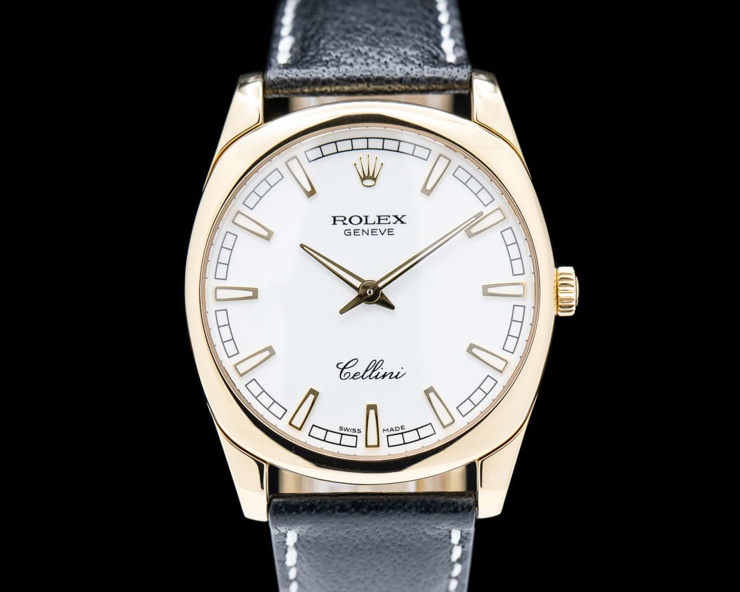 Rolex Cellini Danaos 39mm 18k Yellow Gold 