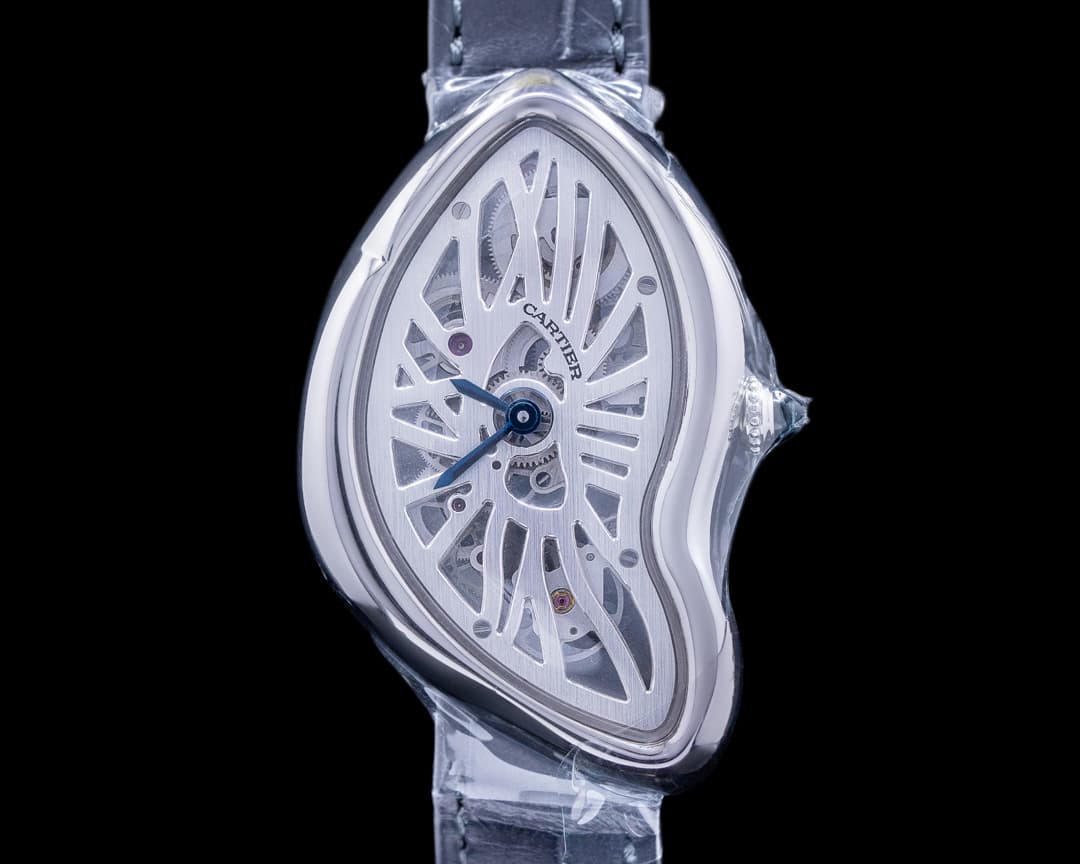 Cartier Crash Skeleton Platinum Limited Edition UNWORN
