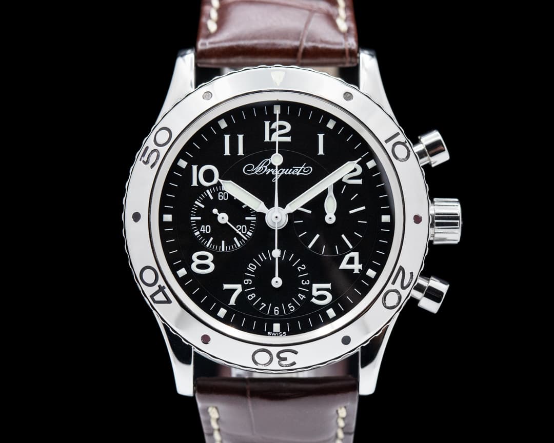 Breguet Type XX Aeronvale Black Dial SS