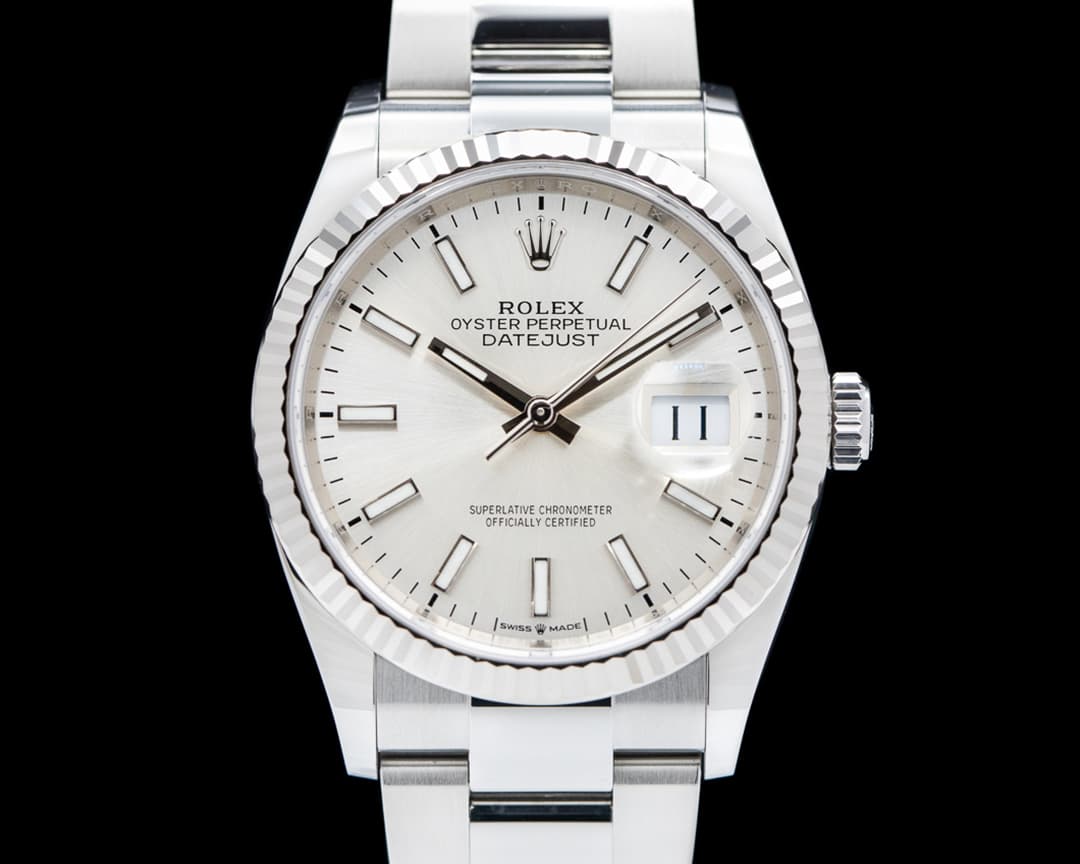 Rolex Datejust Silver Dial / Oyster Bracelet