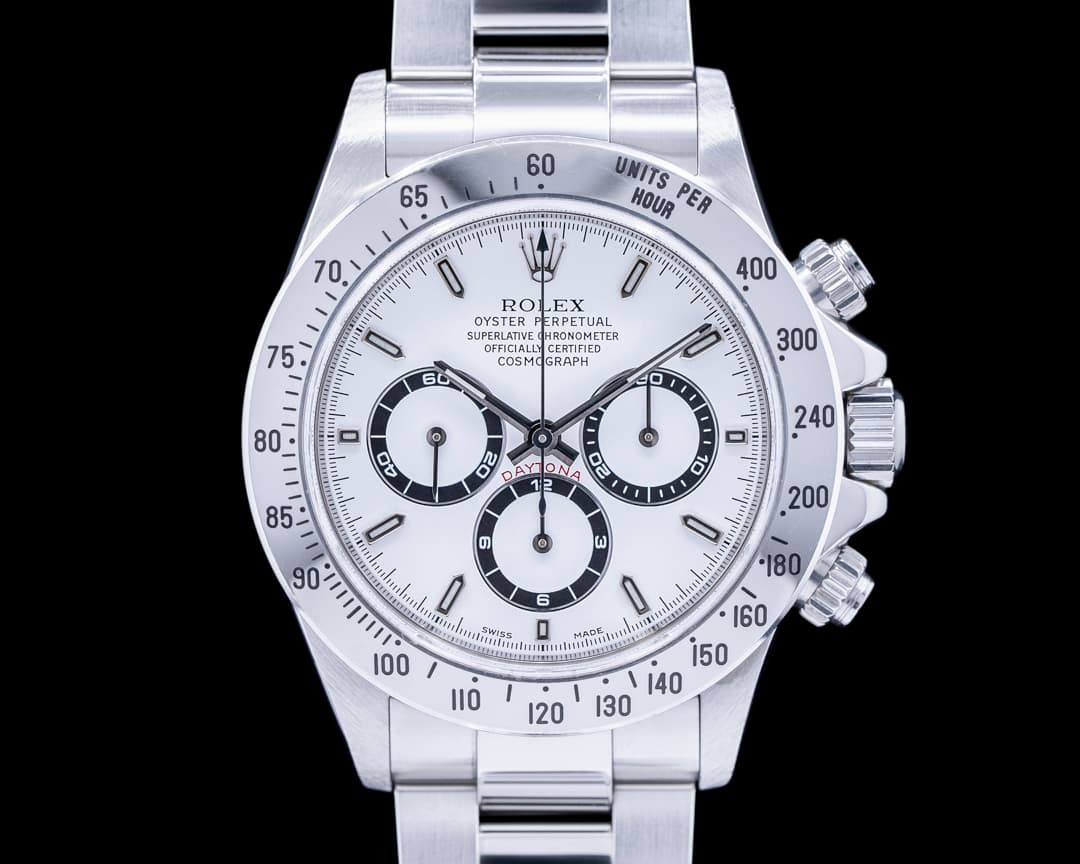 Rolex Zenith Daytona SS White Dial FULL SET SHARP 1999