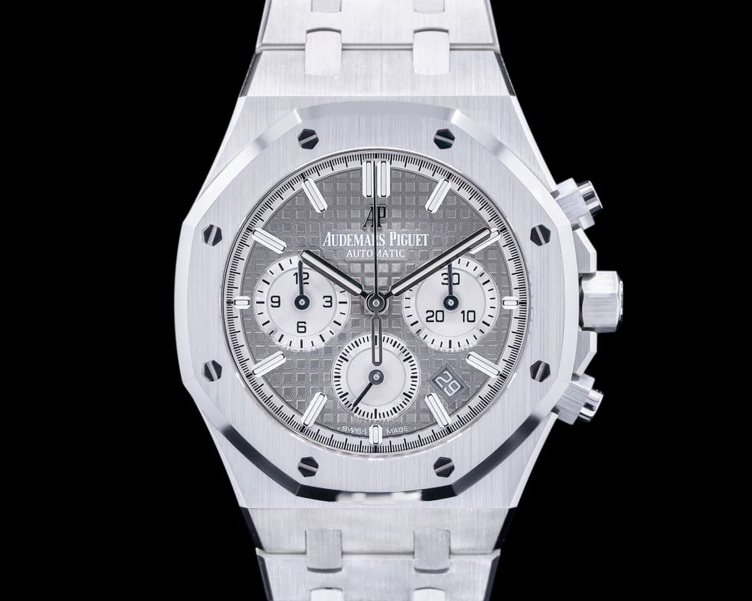 Audemars Piguet Royal Oak 26715OR Chronograph Grey Dial SS 38MM UNWORN