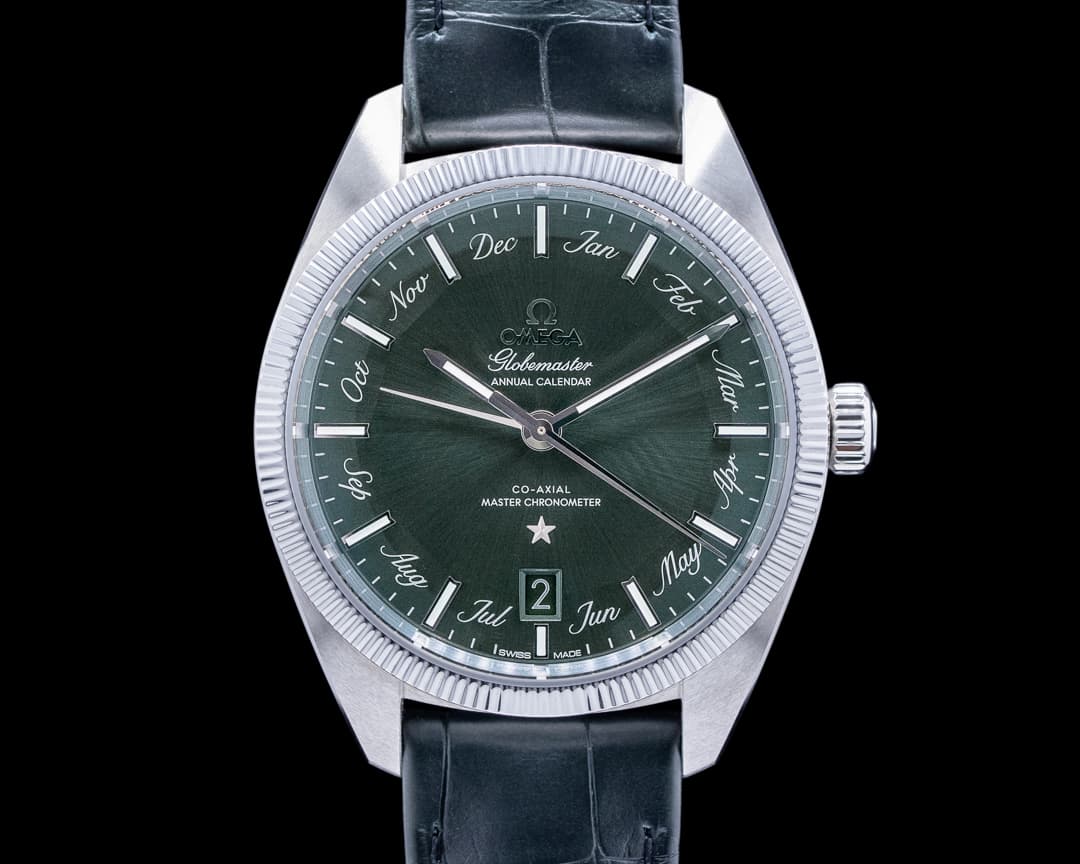 Omega Globemaster Co-Axial Master Chronometer Annual Calendar Green Dial