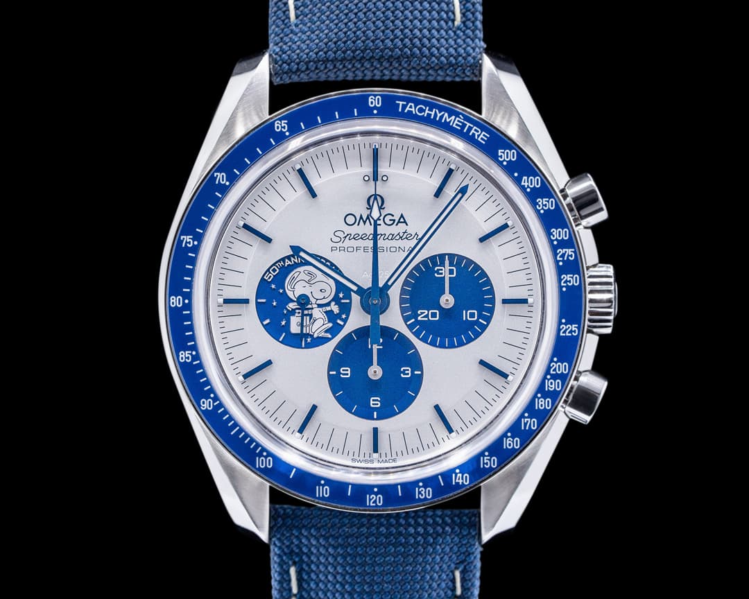 Omega Speedmaster Silver Snoopy Award 50th Anniversary