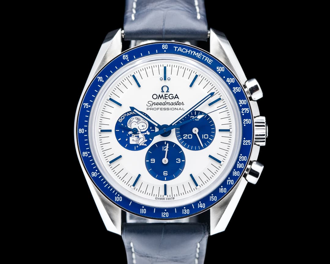 Omega Speedmaster Silver Snoopy Award 50th Anniversary