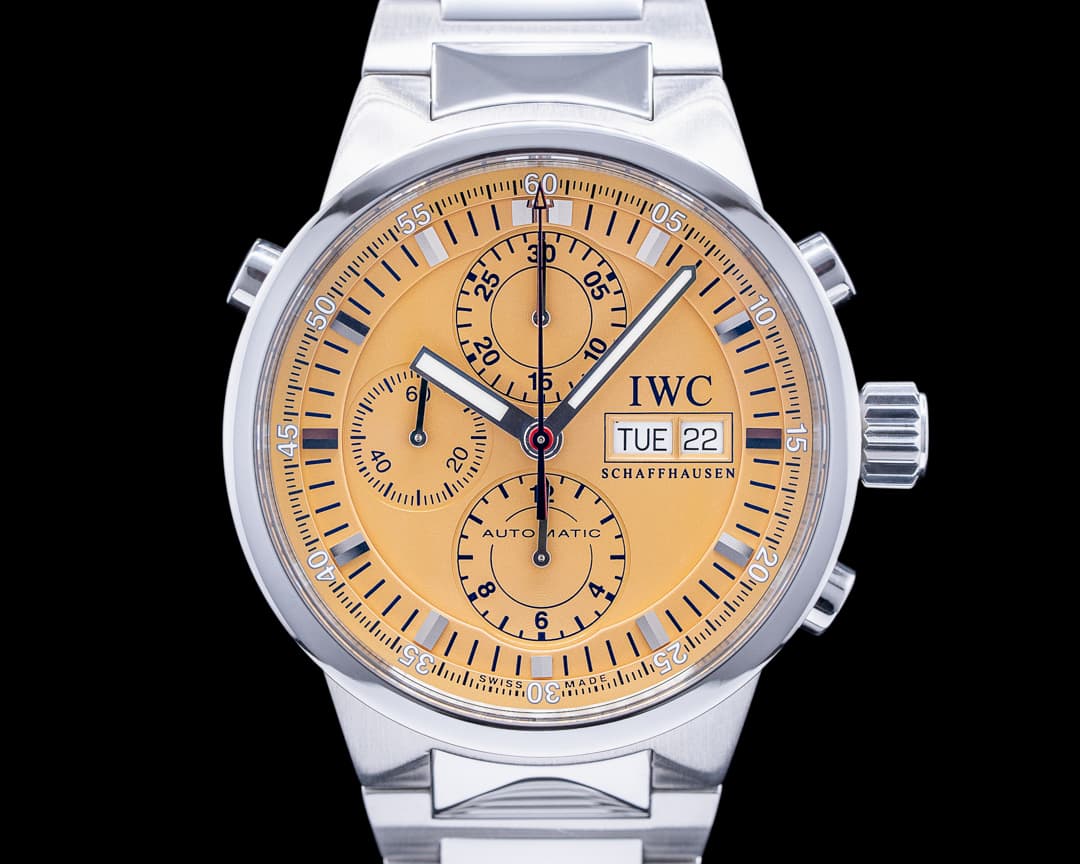 IWC GST Rattrapante SS Chronograph Salmon Dial