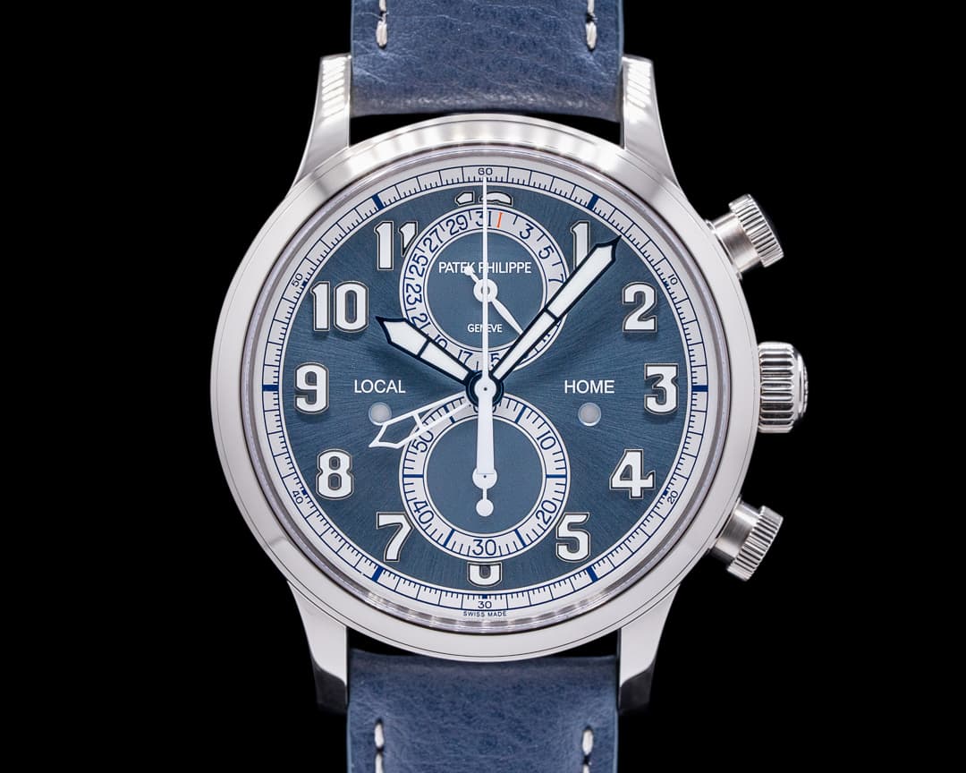 Patek Philippe Calatrava 5924G Pilot Travel Time Chronograph 18k 2023 UNWORN