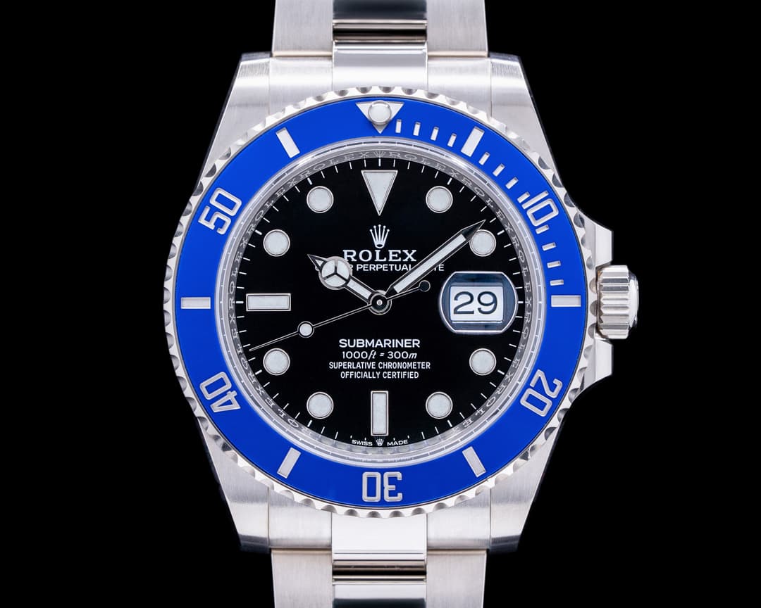 Rolex Submariner Date 126619 18K White Gold Blue Bezel