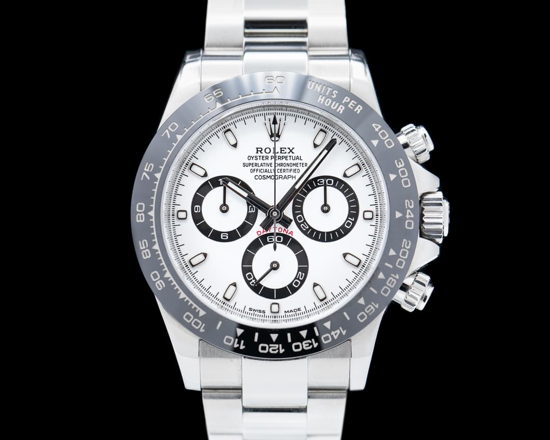 Rolex Daytona 116500LN Ceramic Bezel SS / White Dial