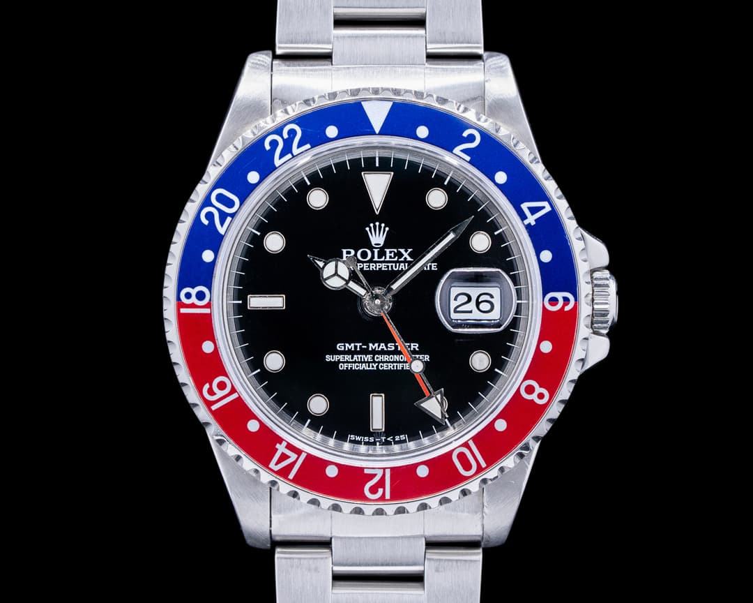 Rolex 16700 GMT Master Red / Blue Pepsi Bezel Transitional