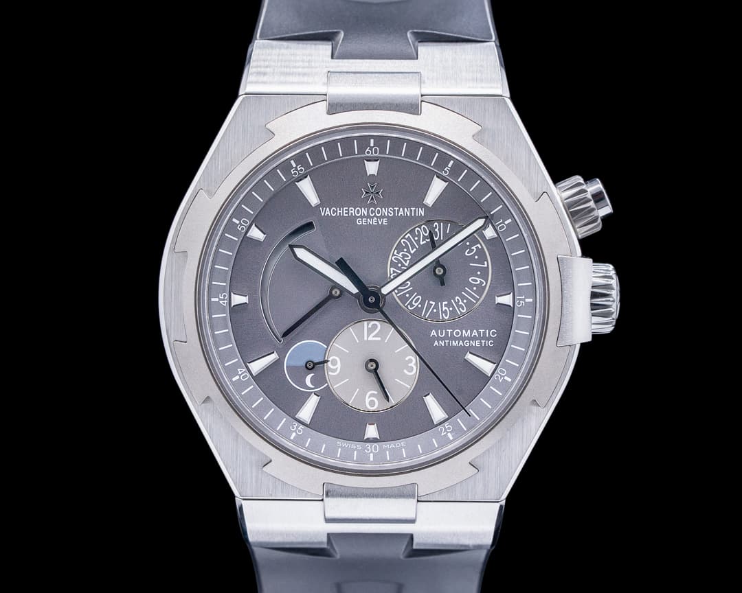 Vacheron Constantin Overseas 47450 Dual Time SS Grey Dial
