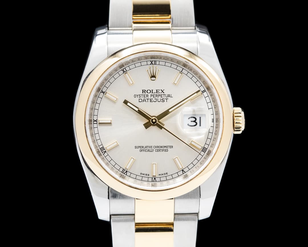 Rolex Datejust Silver Dial D Series FULL SET