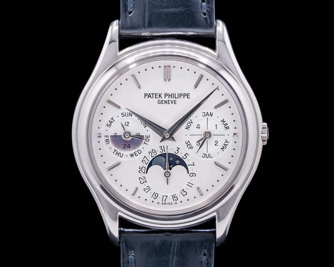 Patek Philippe Perpetual Calendar White Gold RARE PATINA 