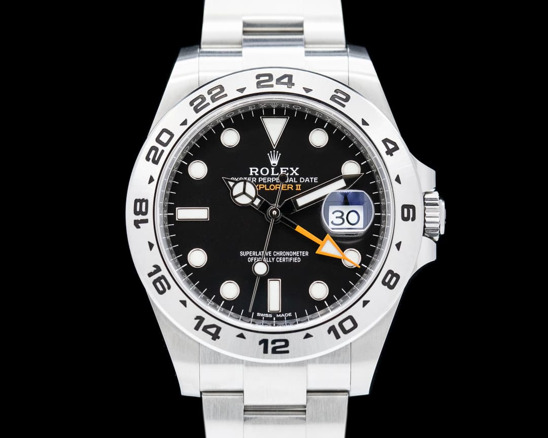 Rolex Explorer II Black Dial SS 2020