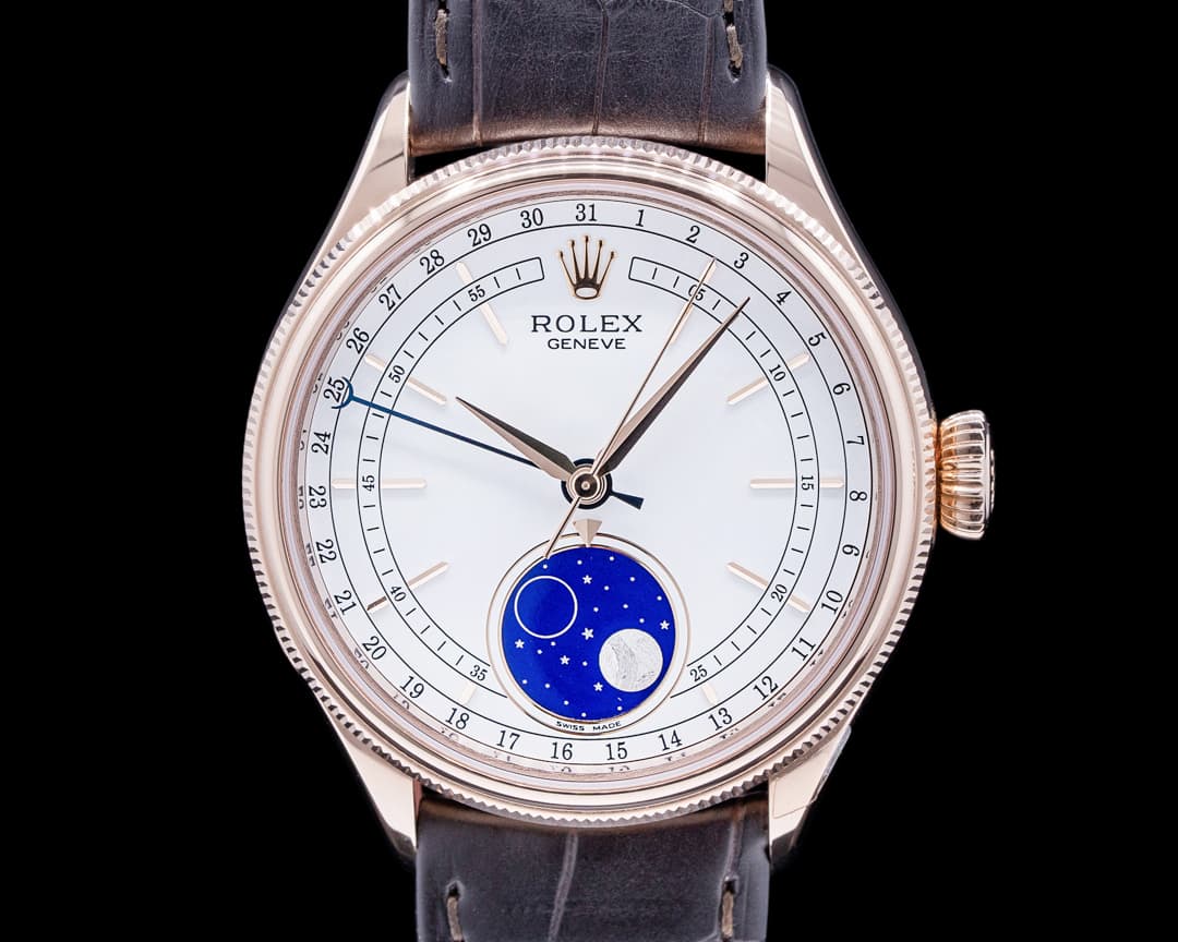 Rolex Cellini Moonphase 50535 18K Rose Gold Discontinued 2022