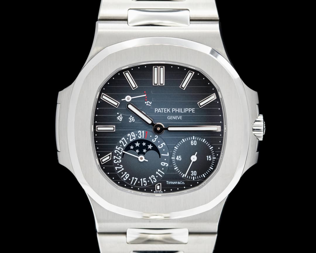 Patek Philippe Jumbo Nautilus 5712 "TIFFANY & CO" SS RARE