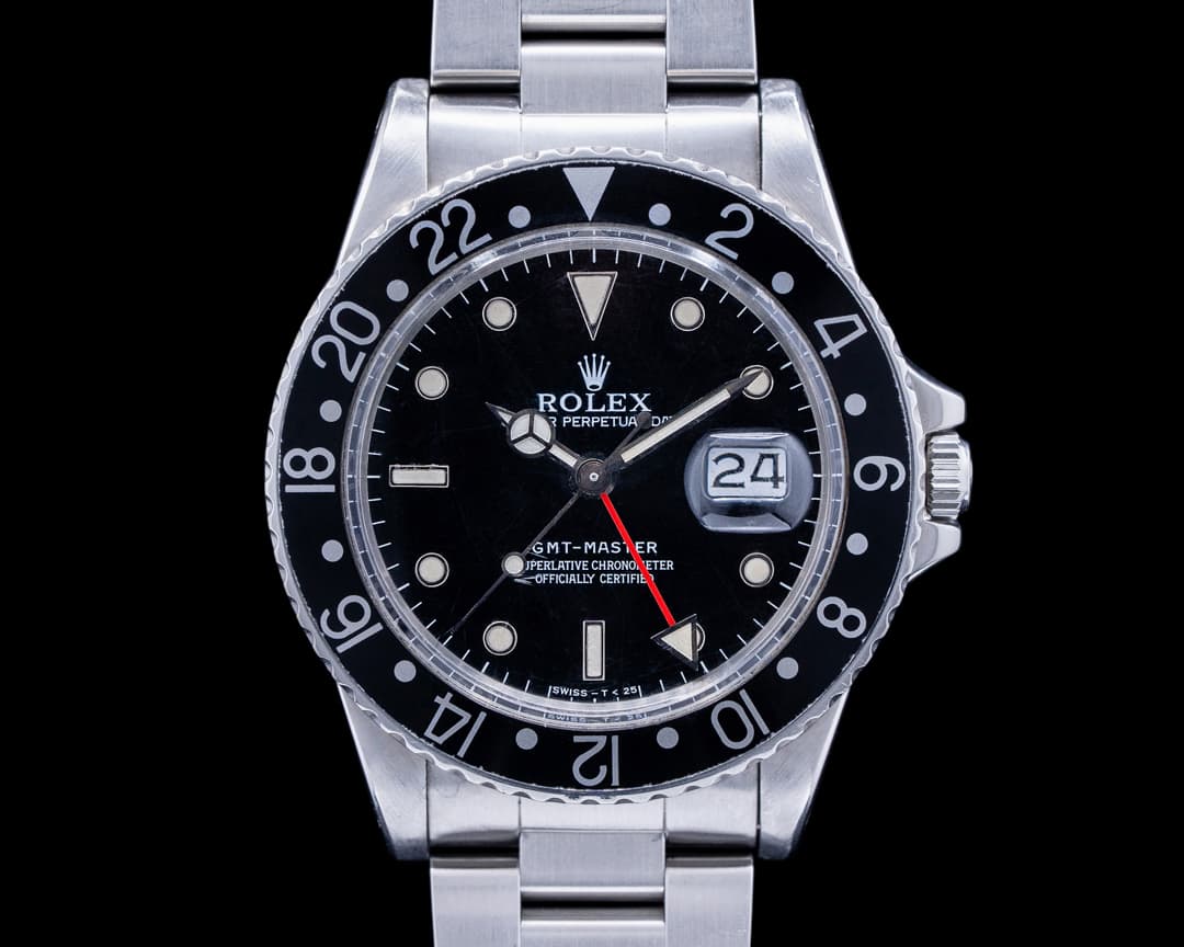 Rolex GMT Master Transitional Glossy Dial / Oyster Circa 1982