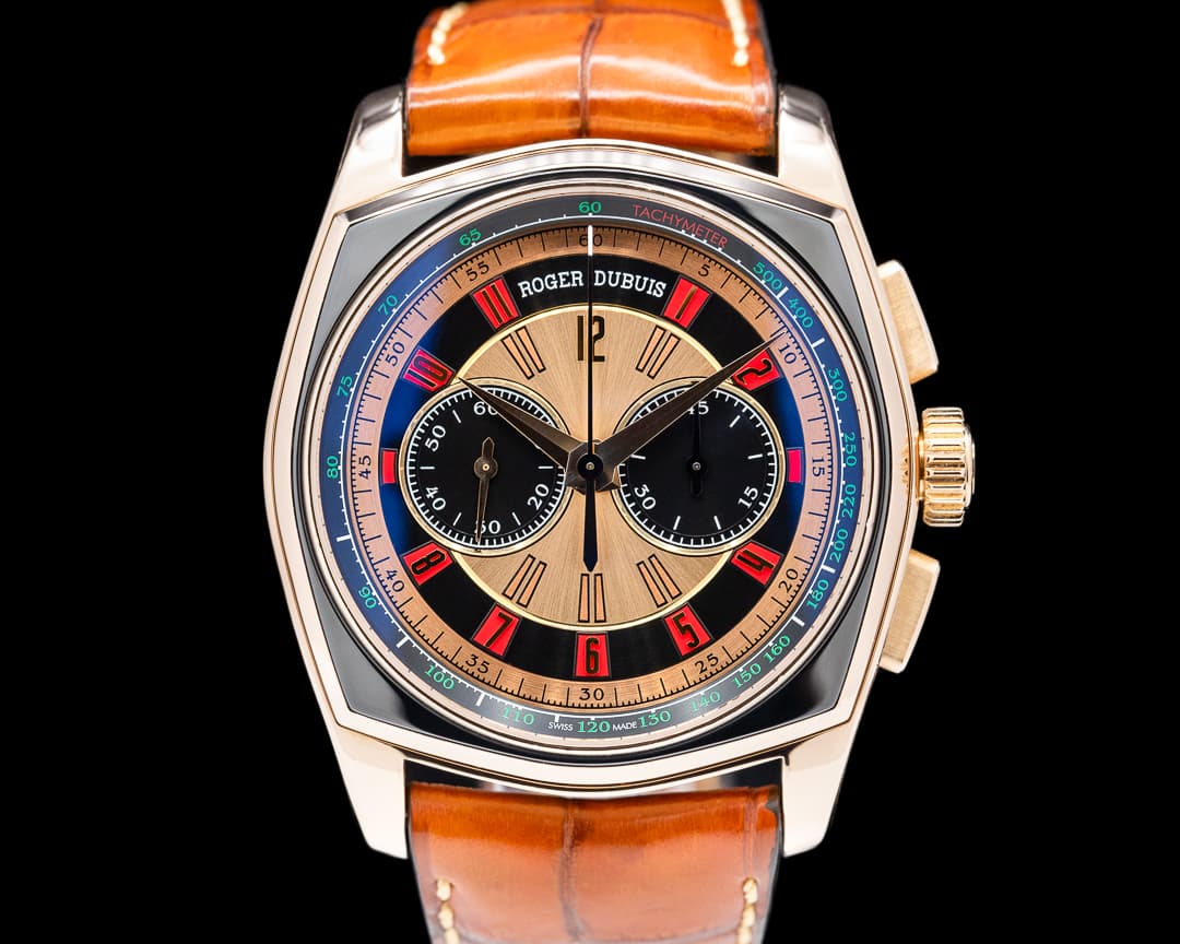 Roger Dubuis La Monegasque 18K Rose Gold Chronograph limited edition