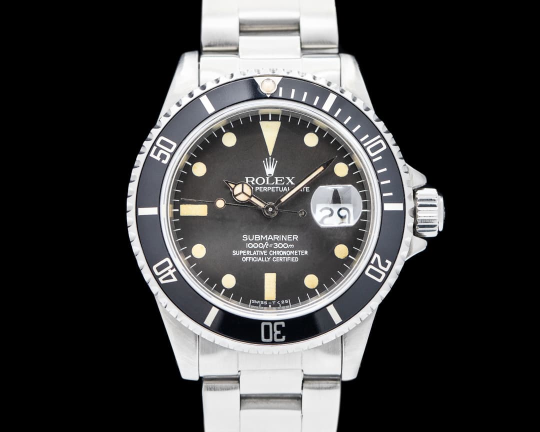 Rolex Submariner 16800 SS Matte Dial Circa 1984