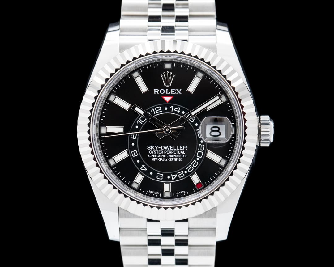 Rolex Sky Dweller 326934 Steel Black Dial 2022 UNWORN