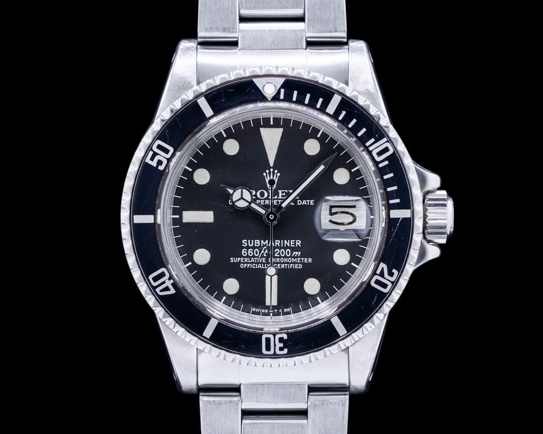 Rolex Submariner 1680 SS Matte Dial Circa 1978