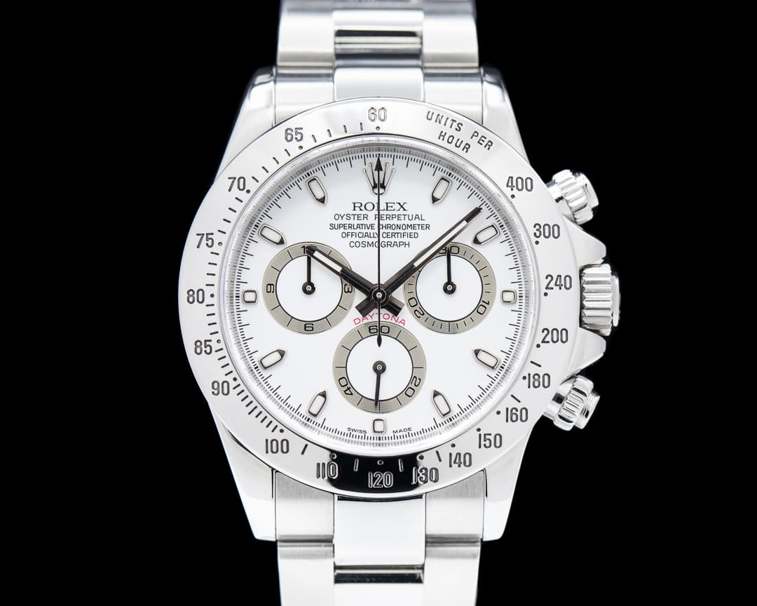 Rolex Daytona 116520 White Dial SS