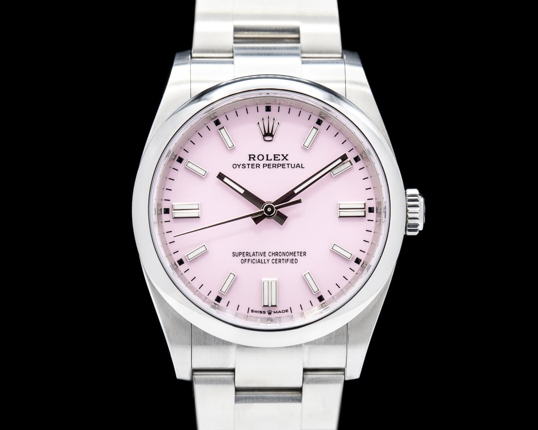 Rolex Oyster Perpetual 126000 36MM SS Pink 
