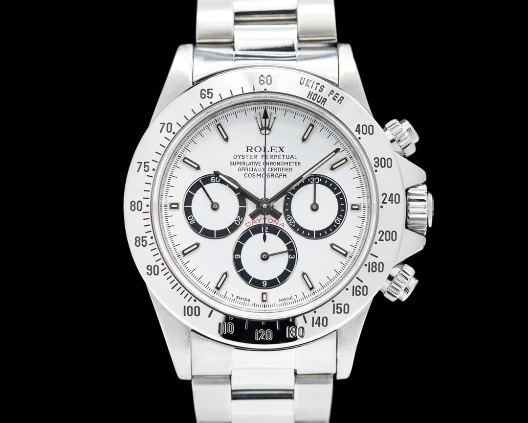 Rolex Daytona SS White Dial Zenith Movement INVERTED 6