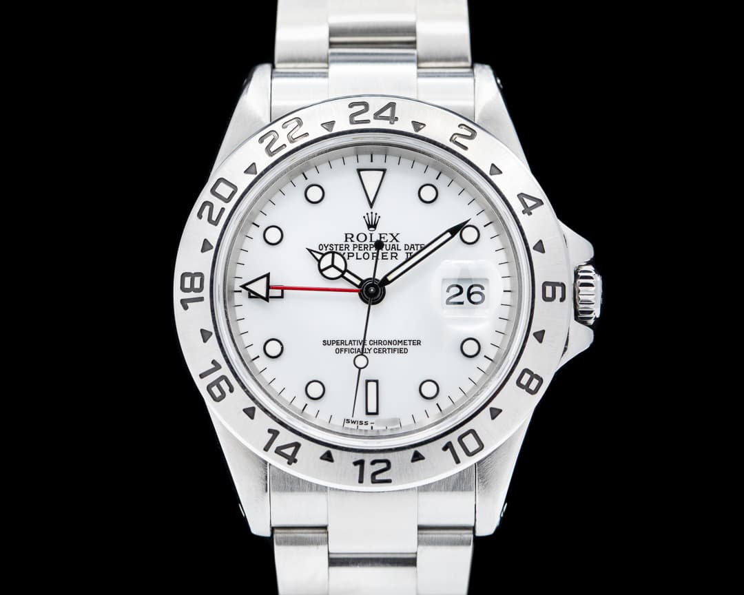 Rolex Explorer II White Dial SS / SS