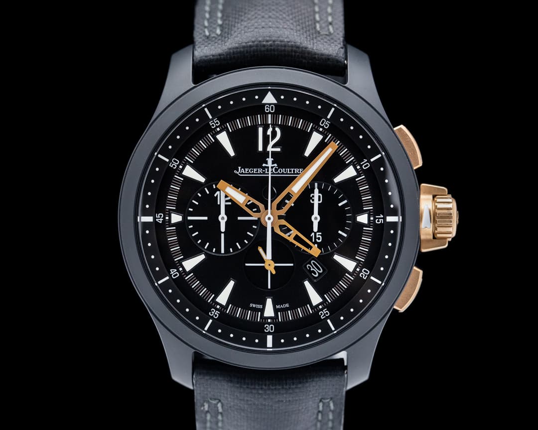 Jaeger LeCoultre Master Compressor II Chronograph GMT Ceramic