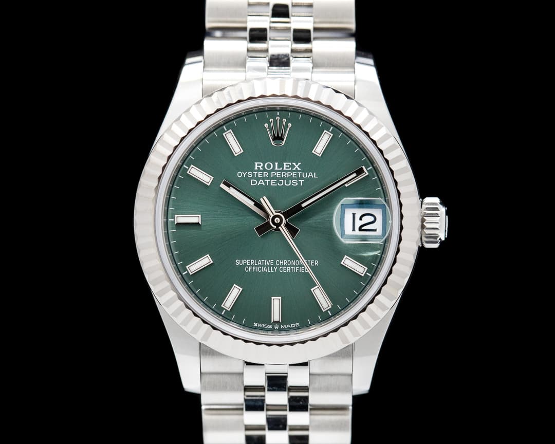 Rolex Datejust 31MM Stainless Steel Mint Dial 2023