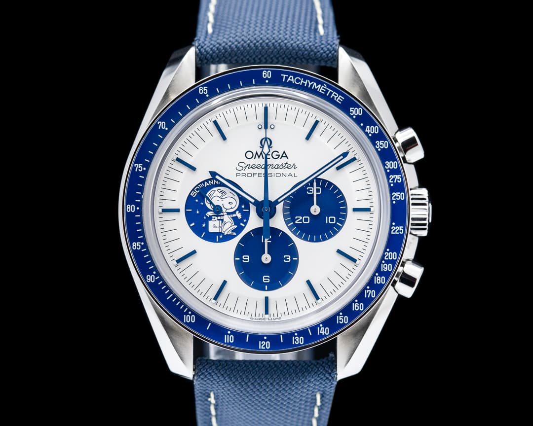 Omega Speedmaster Silver Snoopy Award 50th Anniversary